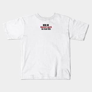 Motivation word Kids T-Shirt